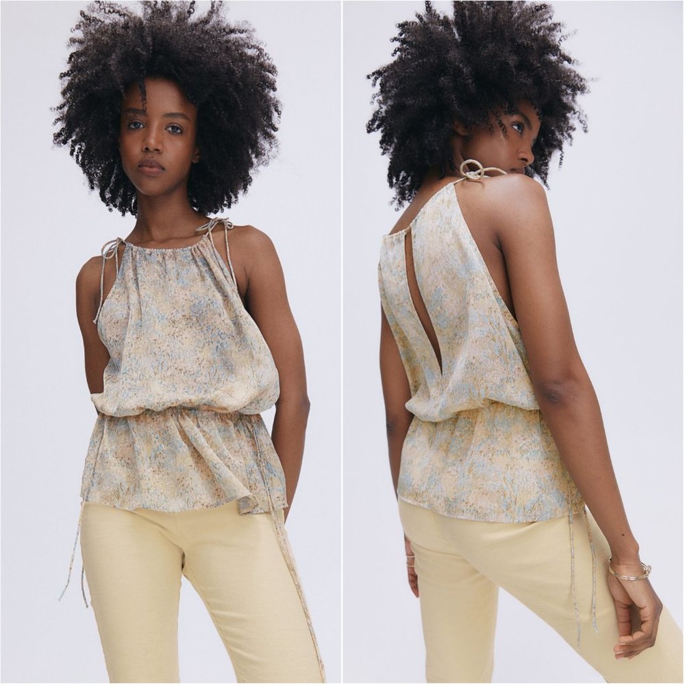 H&M | Drawstring Top